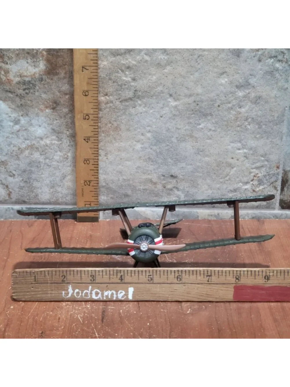 Assembled Airplane Model Kit InAir E Z Sopwith Camel F1 Missing Display Stand